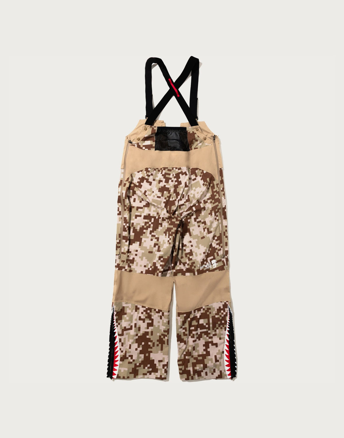 BAPE BY KAZUKI KURAISHI UAP CAMO SHARK SNOWBOARD OVERALLS MENS