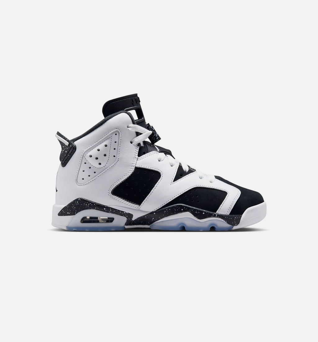 Air Jordan 6 Retro "Black and White" Big Kids' Shoe – Black/White