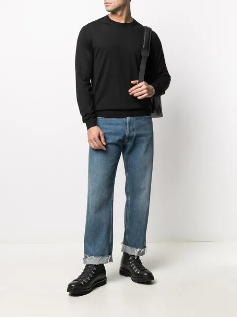 Cruciani crew neck knit jumper
