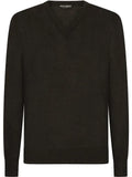 Dolce & Gabbana V-neck cashmere jumper