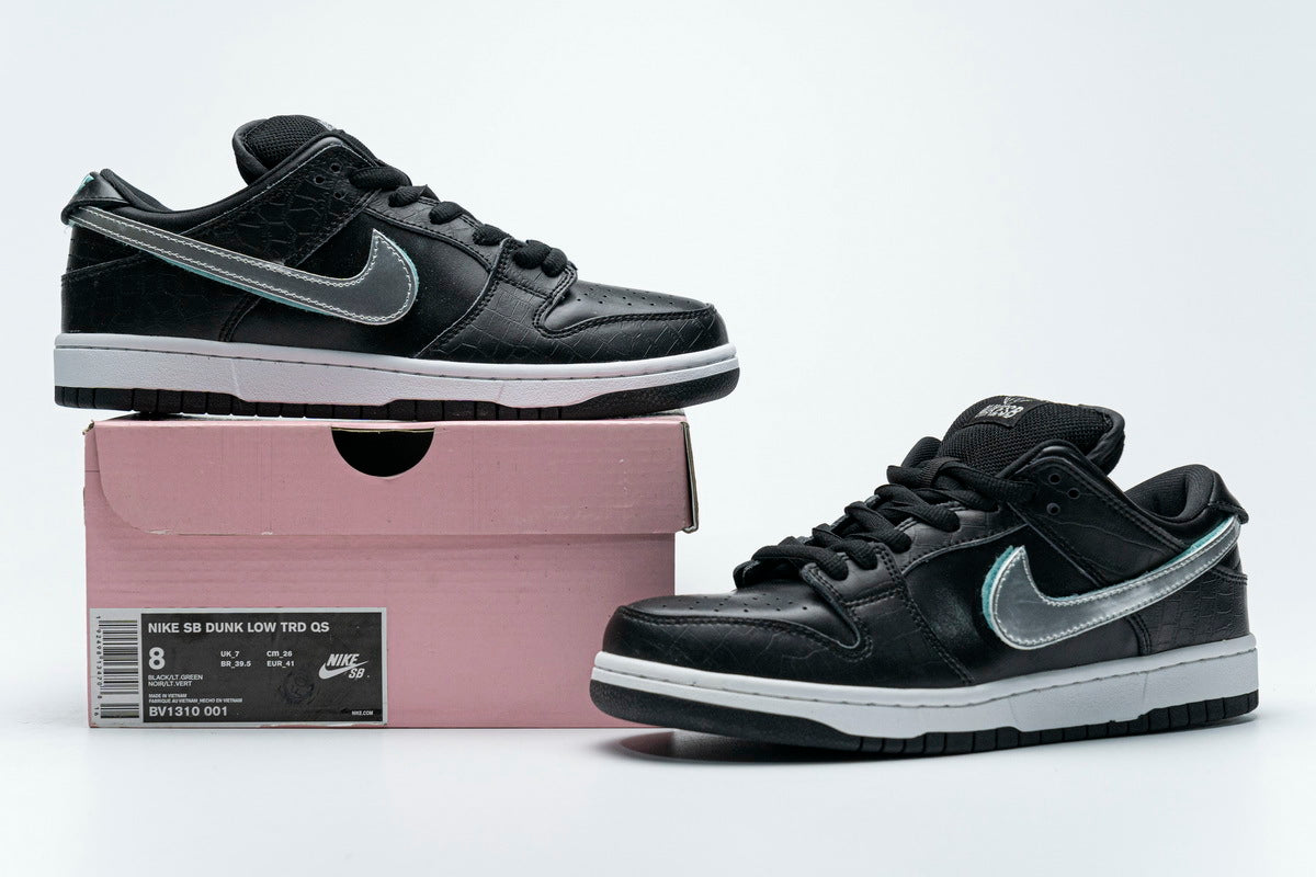 Nike SB Dunk Low Pro OG QS “Black Diamond” Reps Sneakers BV1310-001