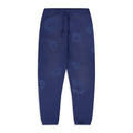 Navy Mono Wreath Sweatpants