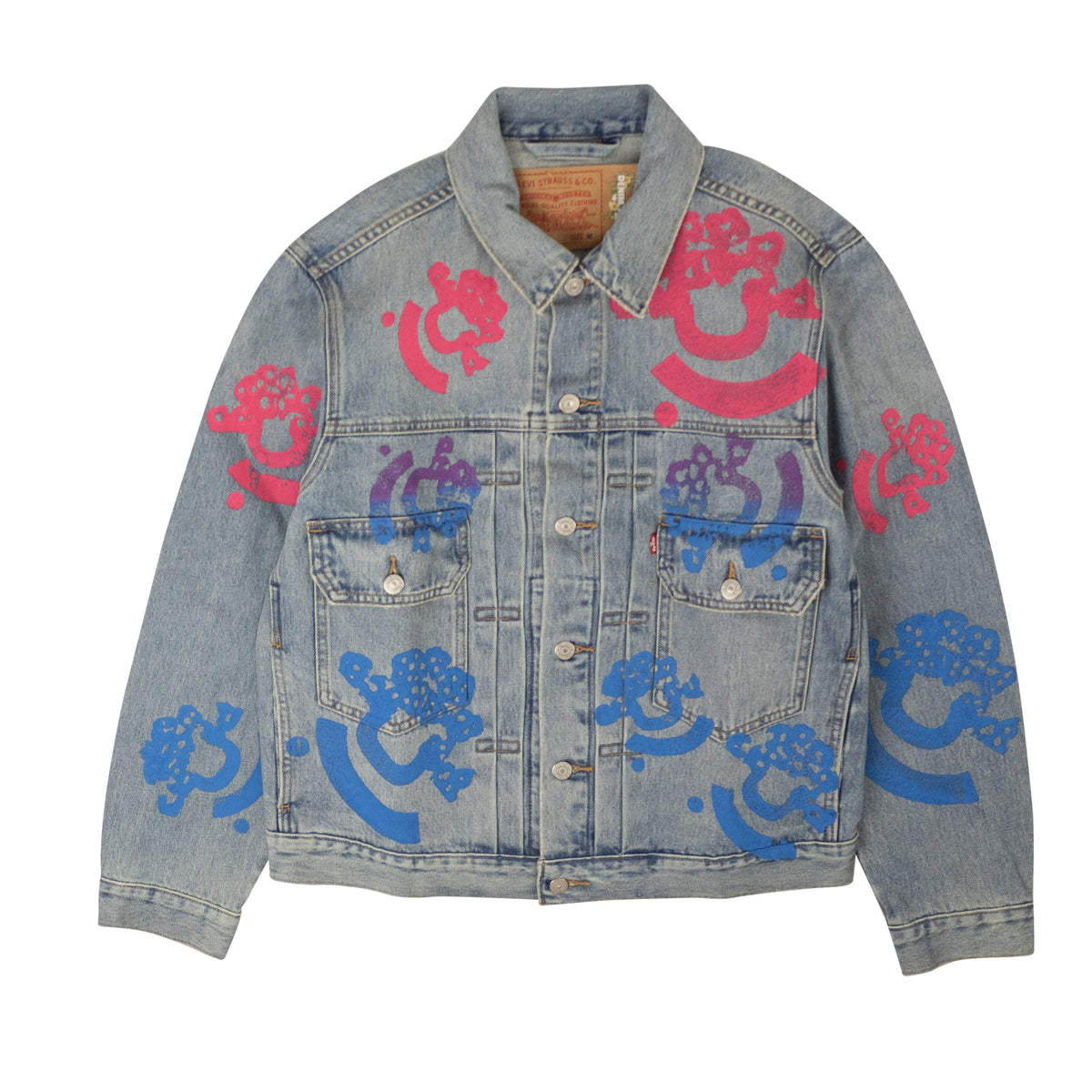 Light Blue Bstroy Tears Type-2 Denim Jacket