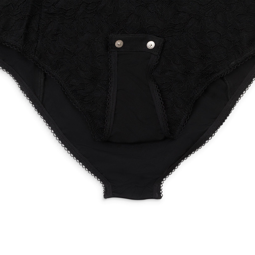 LACE BODYSUIT BLACK BODY SUIT