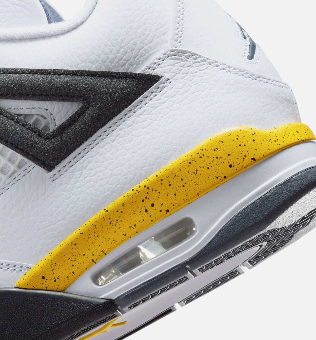 Air Jordan 4 Retro Rare Air Tour Yellow – Men's Lifestyle Shoe in White/Dark Blue Grey/Black/Tour Yellow