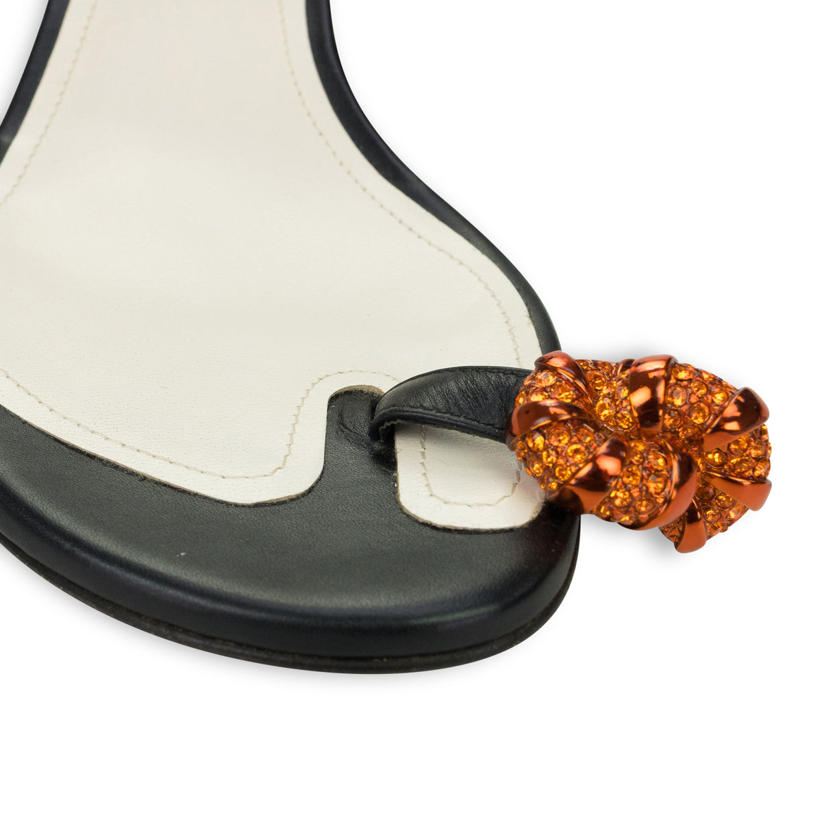 BLACK 45MM SWING SANDAL-MELODIE JEWEL PUMPS