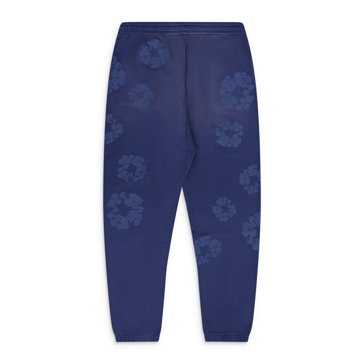 Navy Mono Wreath Sweatpants