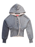 Eckhaus Latta Stadium Smog Snatched "Grey" hoodie