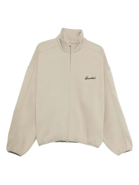 FEAR OF GOD ESSENTIALS high-neck zip-up sweatshirt