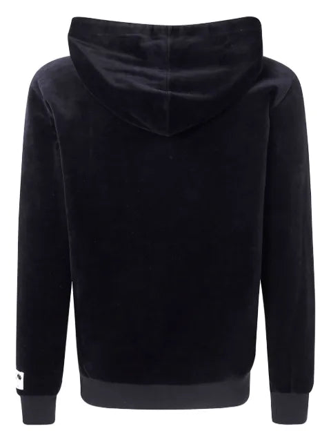 Golden Goose velvet-texture hoodie