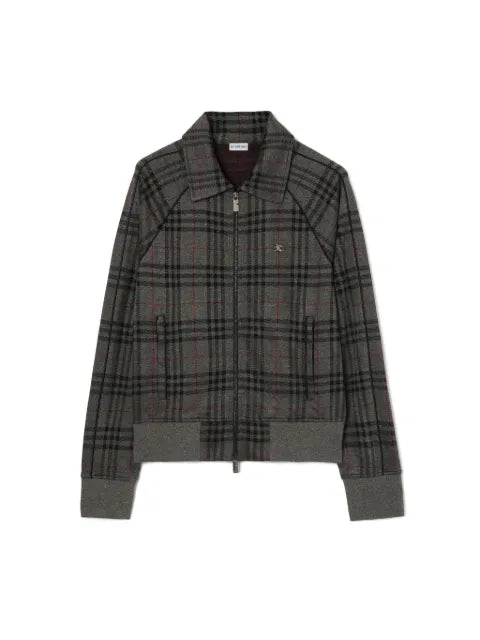 Burberry Check track jacket