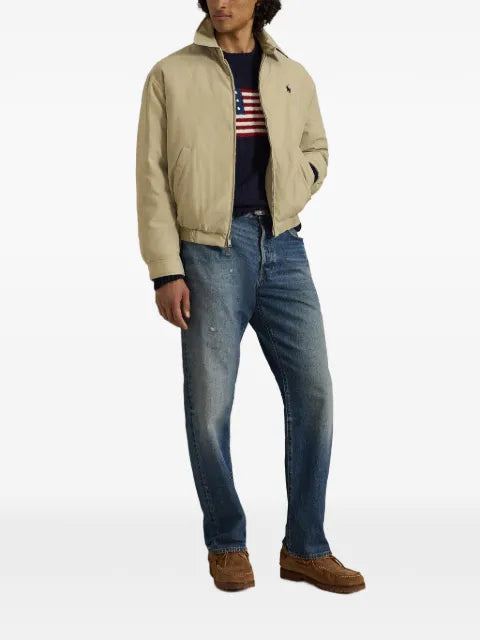 Polo Ralph Lauren The Big Bayport embroidered-logo zip-up jacket
