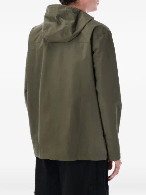 Patagonia hooded logo jacket