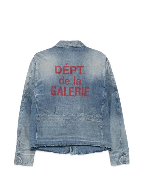 GALLERY DEPT. faded-effect denim jacket