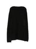 Rick Owens knitted hooded sweater