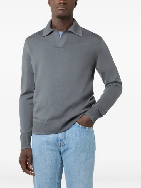 Tod's polo shirt in merino-wool