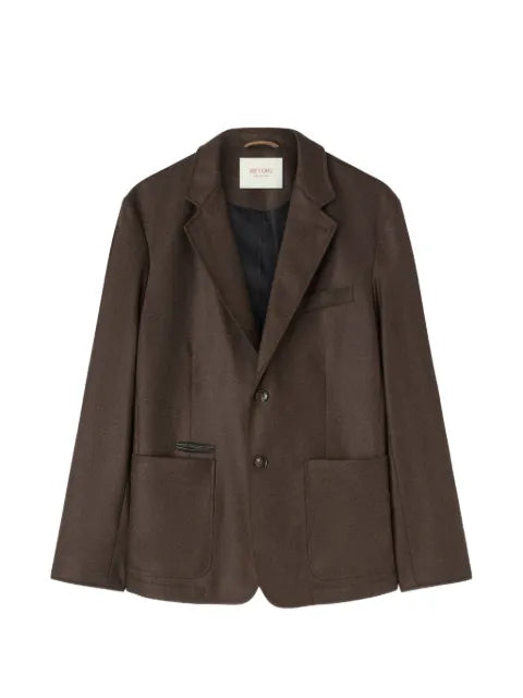 RETORI padded single-breasted blazer