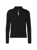 FENDI ribbed-knit zip-up sweater