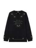 BODE embroidered cotton sweatshirt