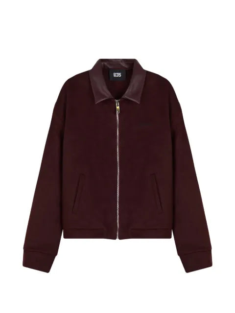 GCDS zip-up blouson jacket