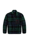 Polo Ralph Lauren plaid fleece sweatshirt