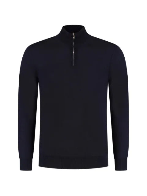 Marco Pescarolo half-zip knitted sweater