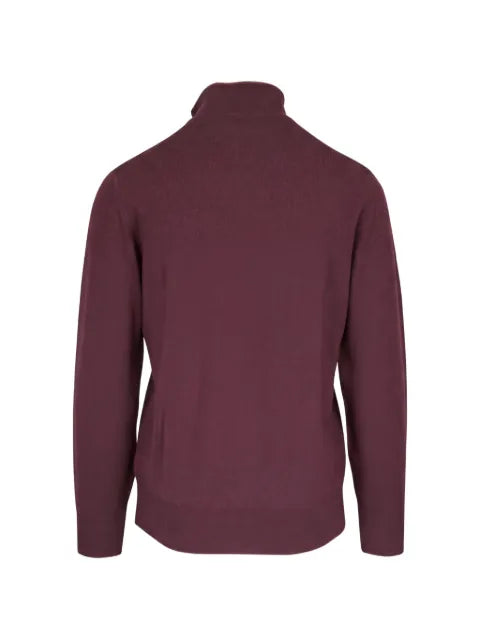 Canali quarter-zip sweater