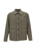 Golden Goose Gary contrast-stitch jacket