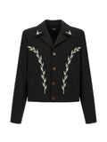AMIRI embroidered Western jacket