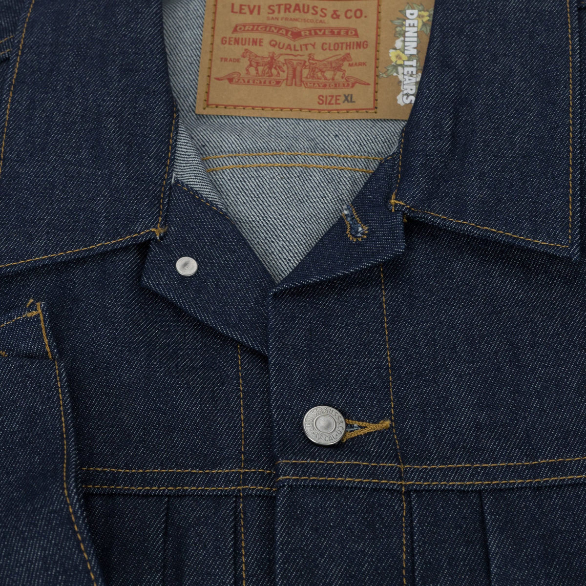 Indigo Type-2 Raw Denim Work Jacket