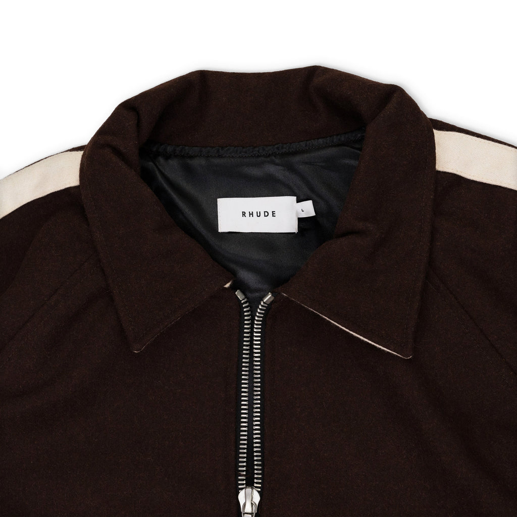 Brown Rhude Boys Signature Bomber