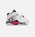 Air Jordan 8 Retro White and True Red Infant/Toddler Lifestyle Shoe – White/Black/True Red