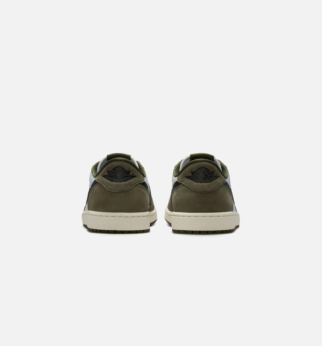 Air Jordan 1 Low OG Men's Lifestyle Shoes - Medium Olive/Black/Summit White/Sail