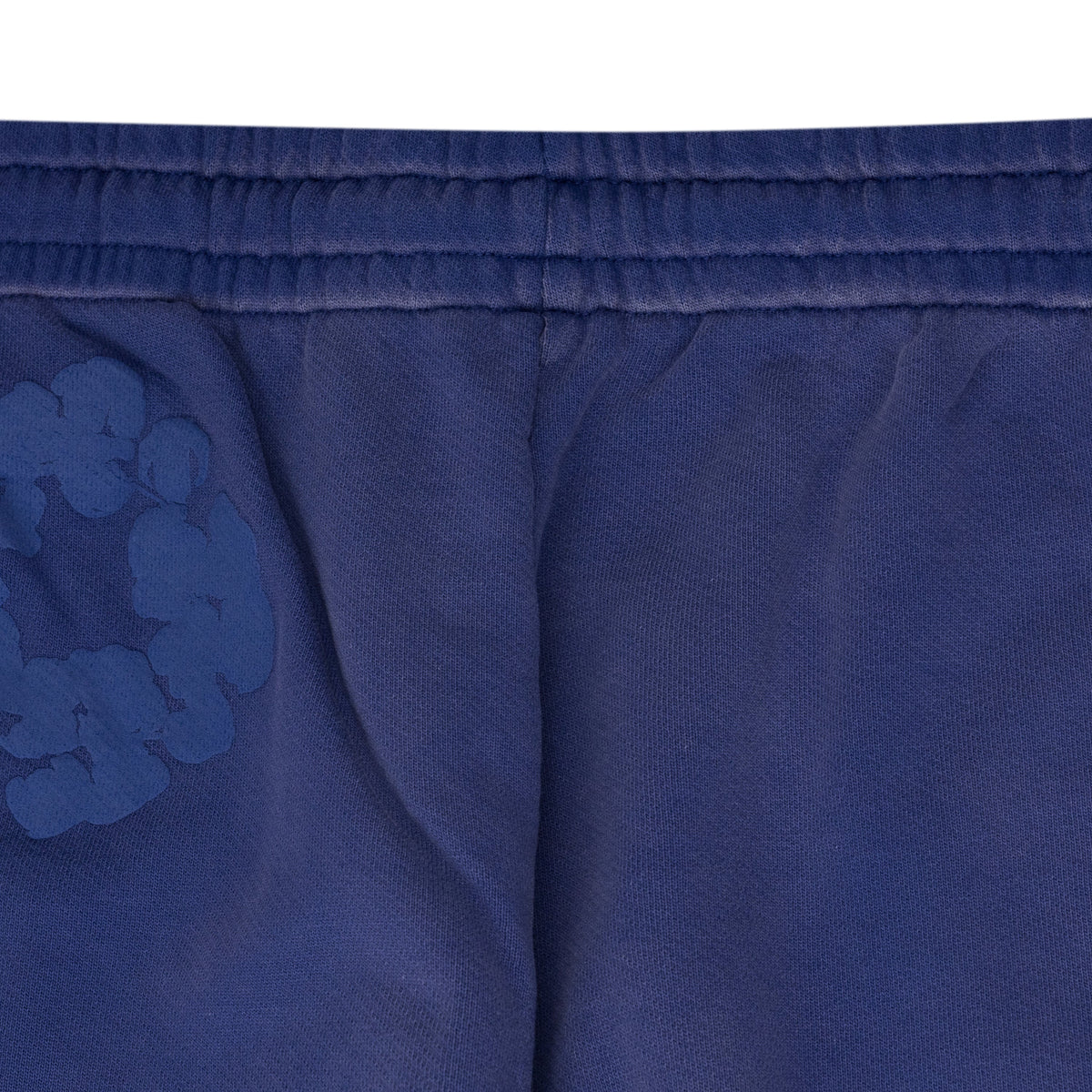 Navy Mono Wreath Sweatpants