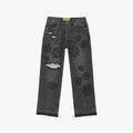 GodSpeed Scattered GS Logo Denim Black Wash