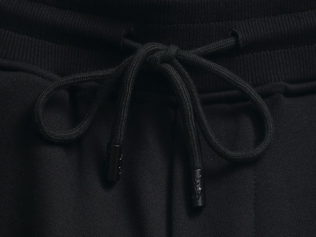 Ralph Lauren Men's Drawstring French Terry Sweat Shorts With Red Pony Logo