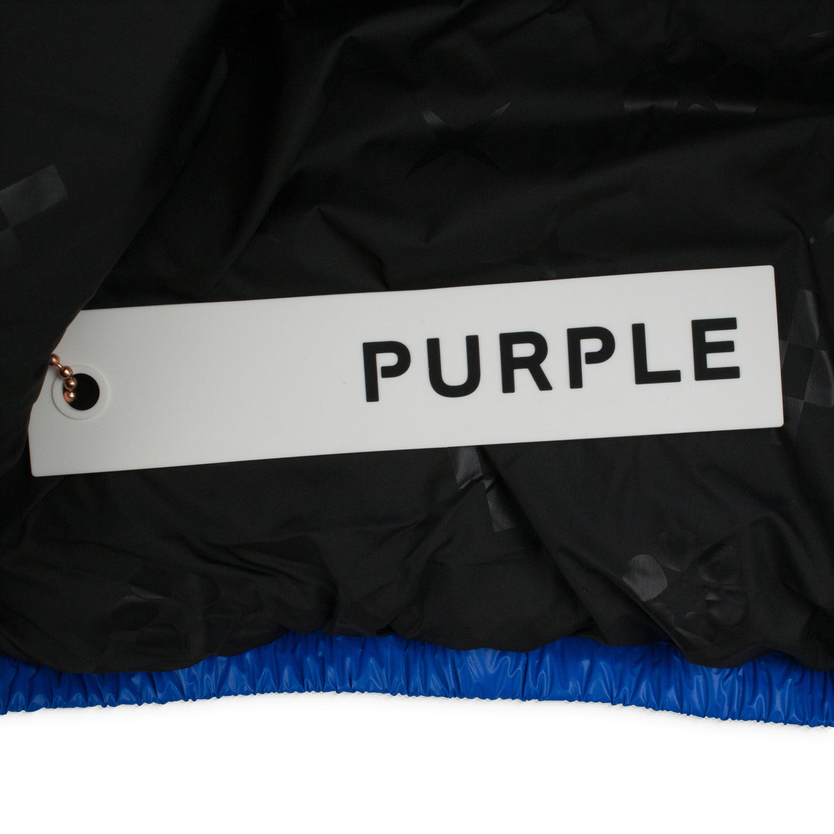 Blue Nylon Puffer Vest