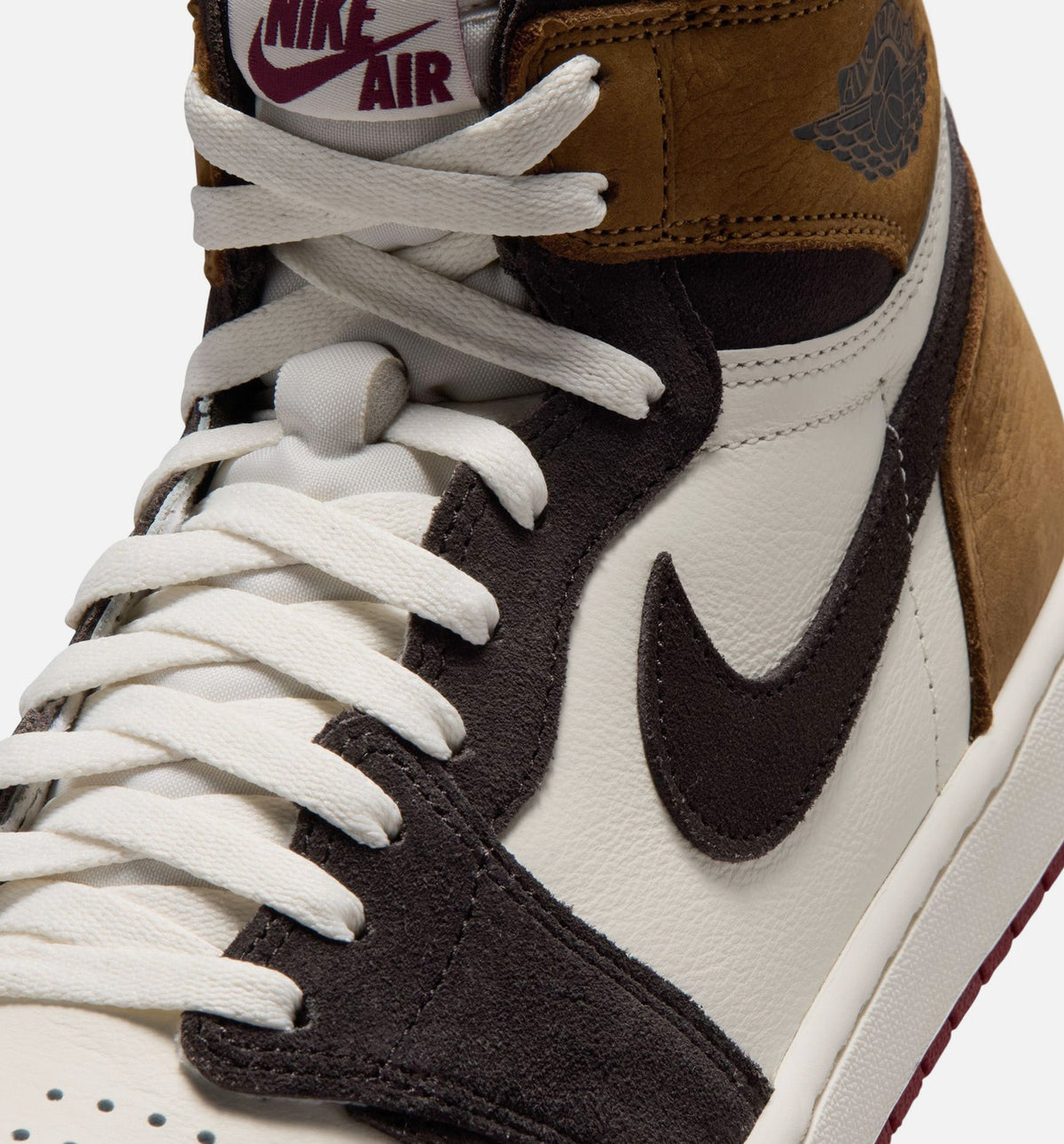 Air Jordan 1 Retro High OG Love Letter | Men's Lifestyle Shoe | Shadow Brown/Team Red/Light Tan