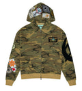 Godspeed Squadron Hoodie Camo Green