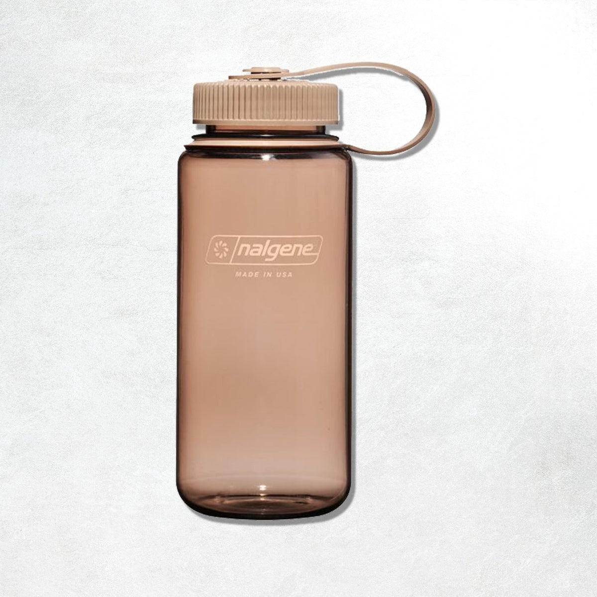 Nalgene 1L Wide Mouth Tritan Sustain Water Bottle: Monochrome MOCHA