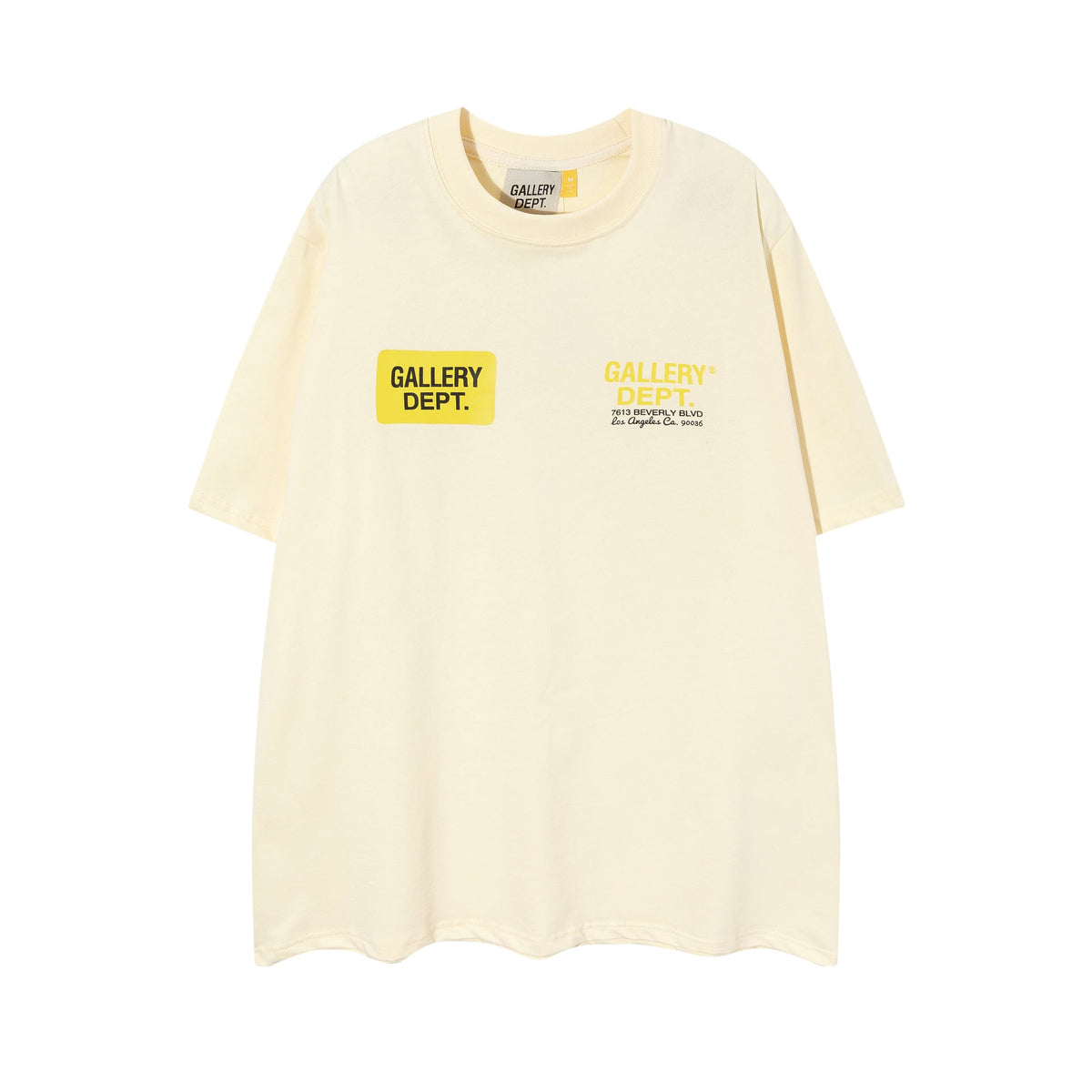 Gallery Dept T Shirts Summer Los Angeles Gallery Dept Letter Print Short Sleeved T-shirt