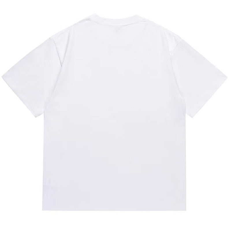 BAPE Valentine Heart Ape Head Men's T-Shirt - Black