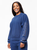 THE LOOSEN UP CROP SWEATSHIRT