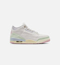 Air Jordan 3 Retro Sail and Jade Aura – Men's Lifestyle Shoe in Sail/Jade Aura/Aura/Iced Carmine