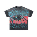 VALE USA Spider Festival Graphic Washed Black T-Shirt