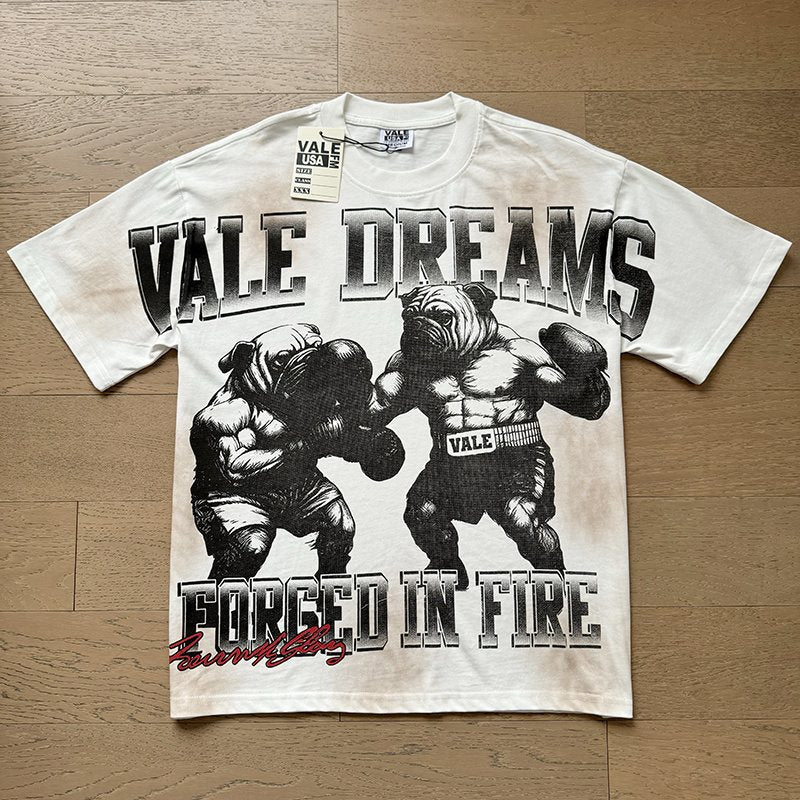 VALE USA Forged in Fire Boxing Graphic T-Shirt