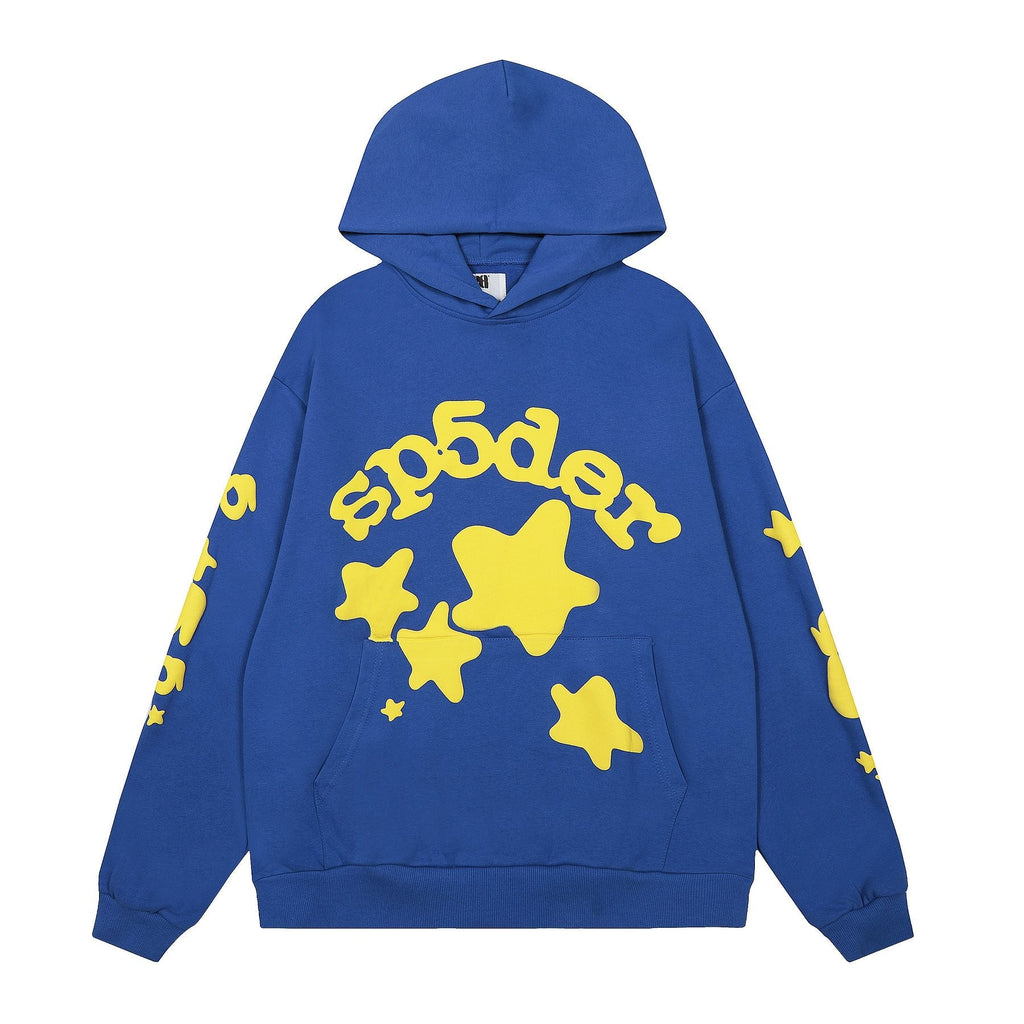 Sp5der Graphic Hoodie & Jogger Matching Set