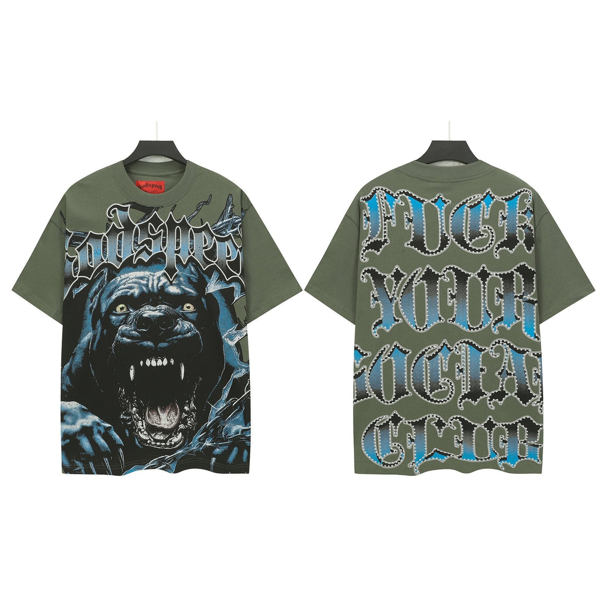 Godspeed Panther & Puck Your Society Graphic T-Shirt