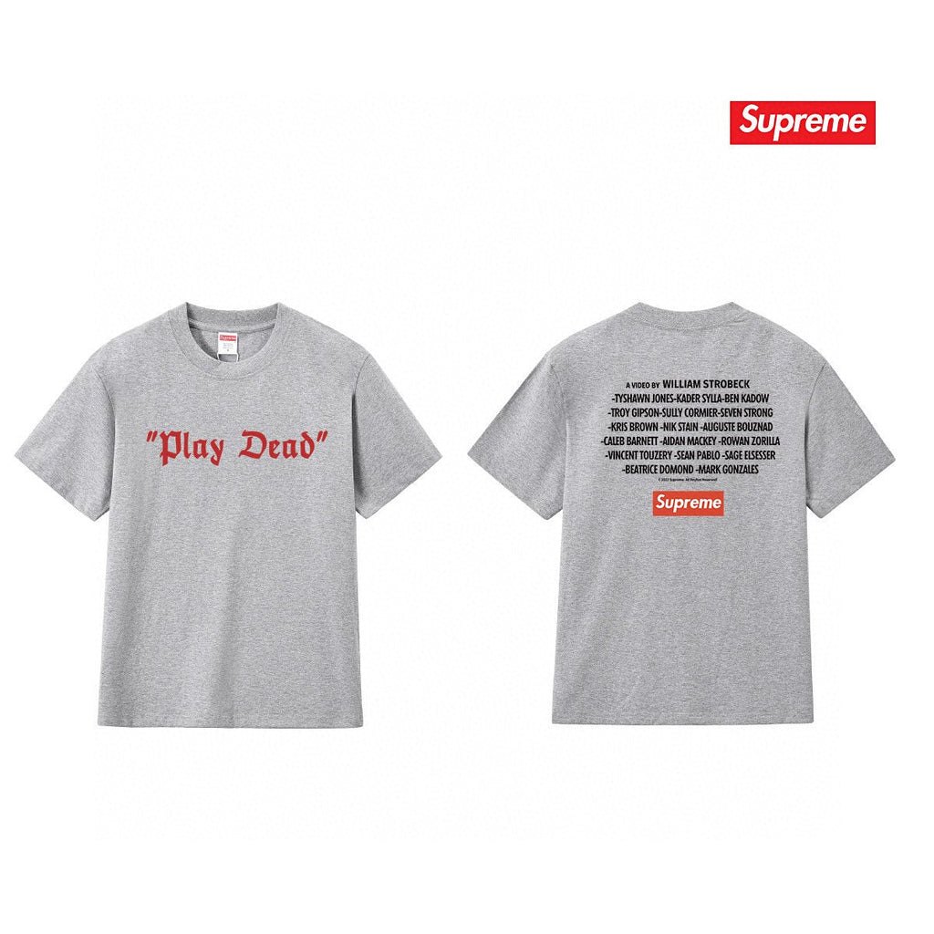 Supreme Play Dead Graphic Short-Sleeve T-Shirt