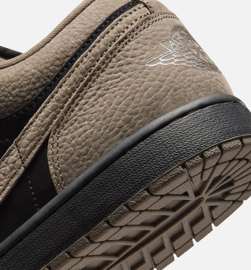 Air Jordan 1 Low SE – Men's Lifestyle Shoe in Black/Olive Grey/Light Wild Mango